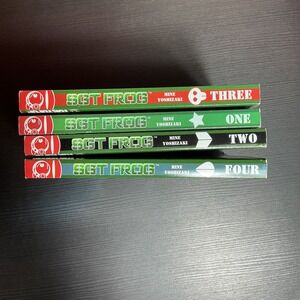 Tokyopop Sgt Frog Manga English Vol 1-4 Set Mine Yoshizaki Vintage Sci-Fi Comedy